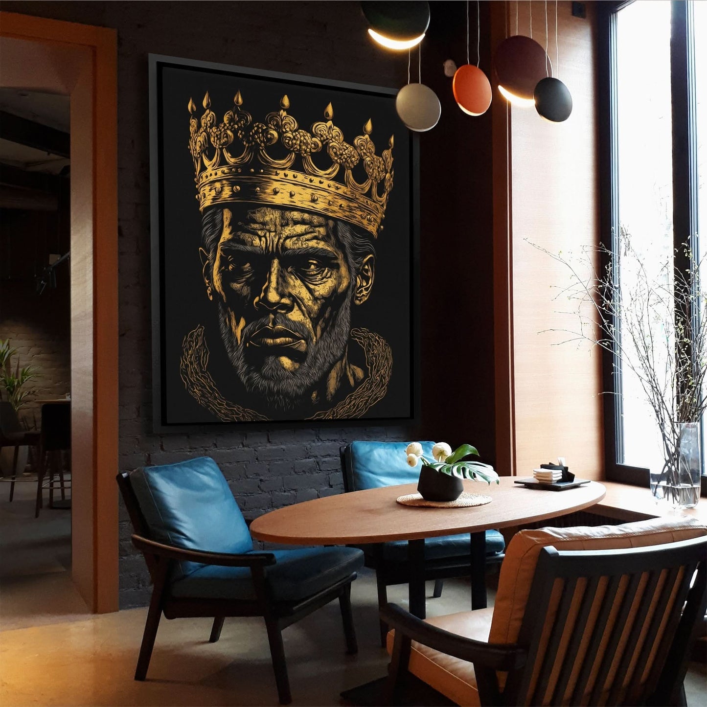 A King's Memory - Oversized King Canvas Wall Art