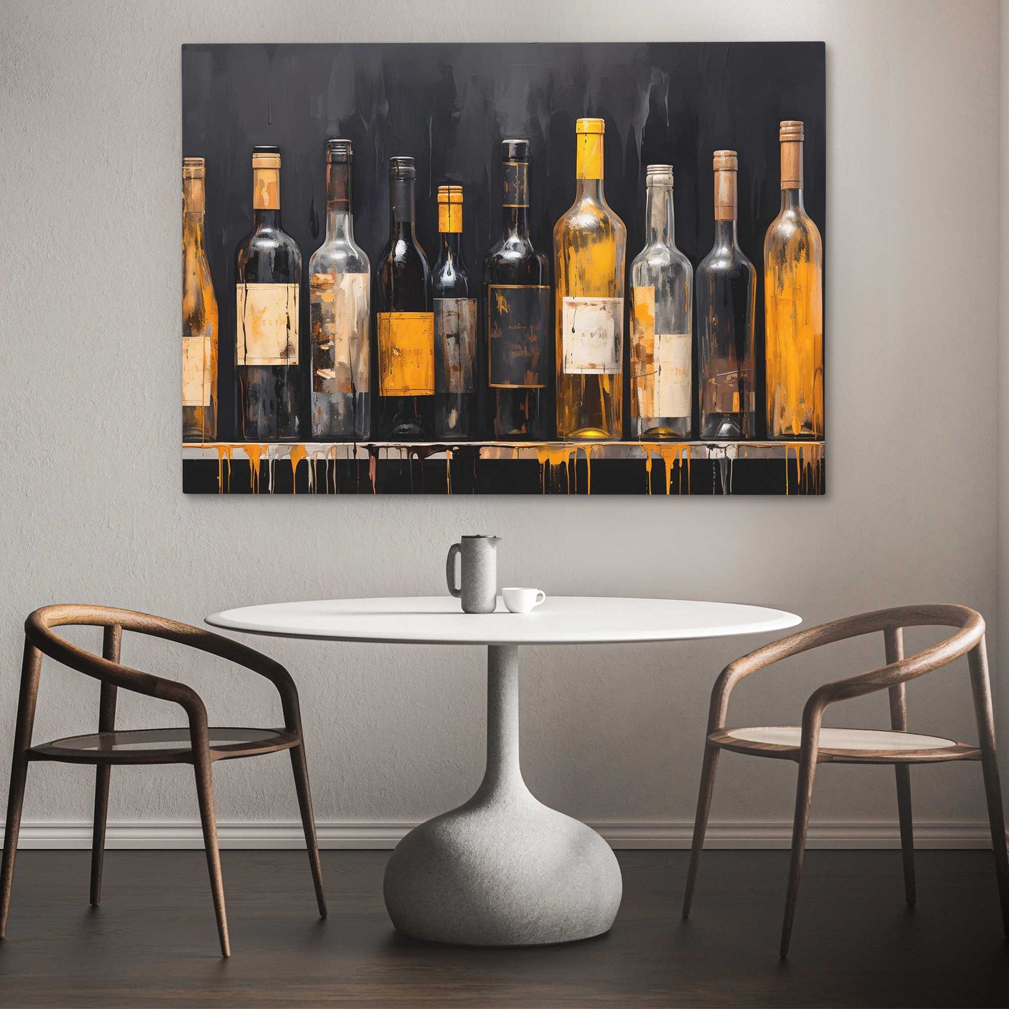 A Taste of Luxury - Cocktail Wall Art in Black Frame