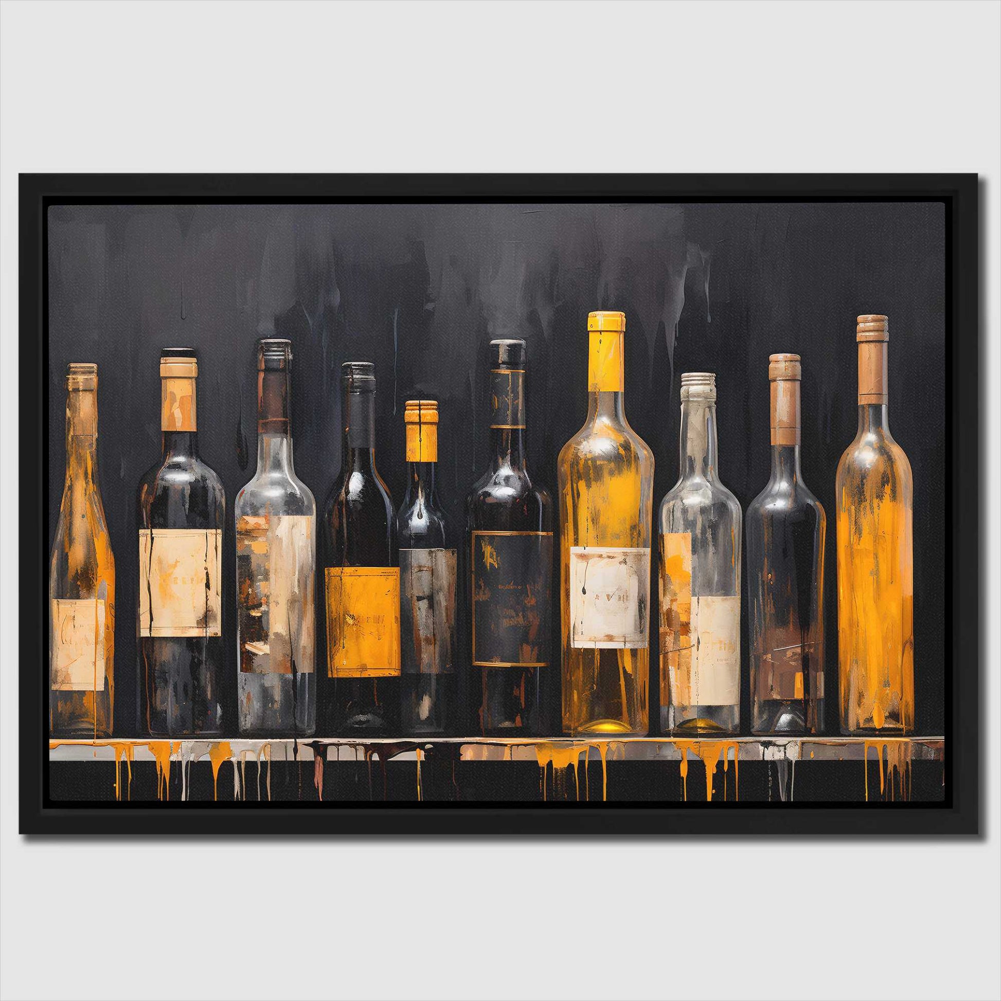A Taste of Luxury - Large Abstract Canvas Print