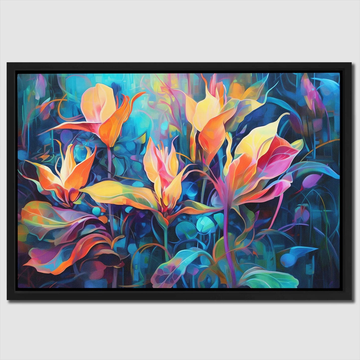 Abstract Blossoms - Abstract Wall Art Print