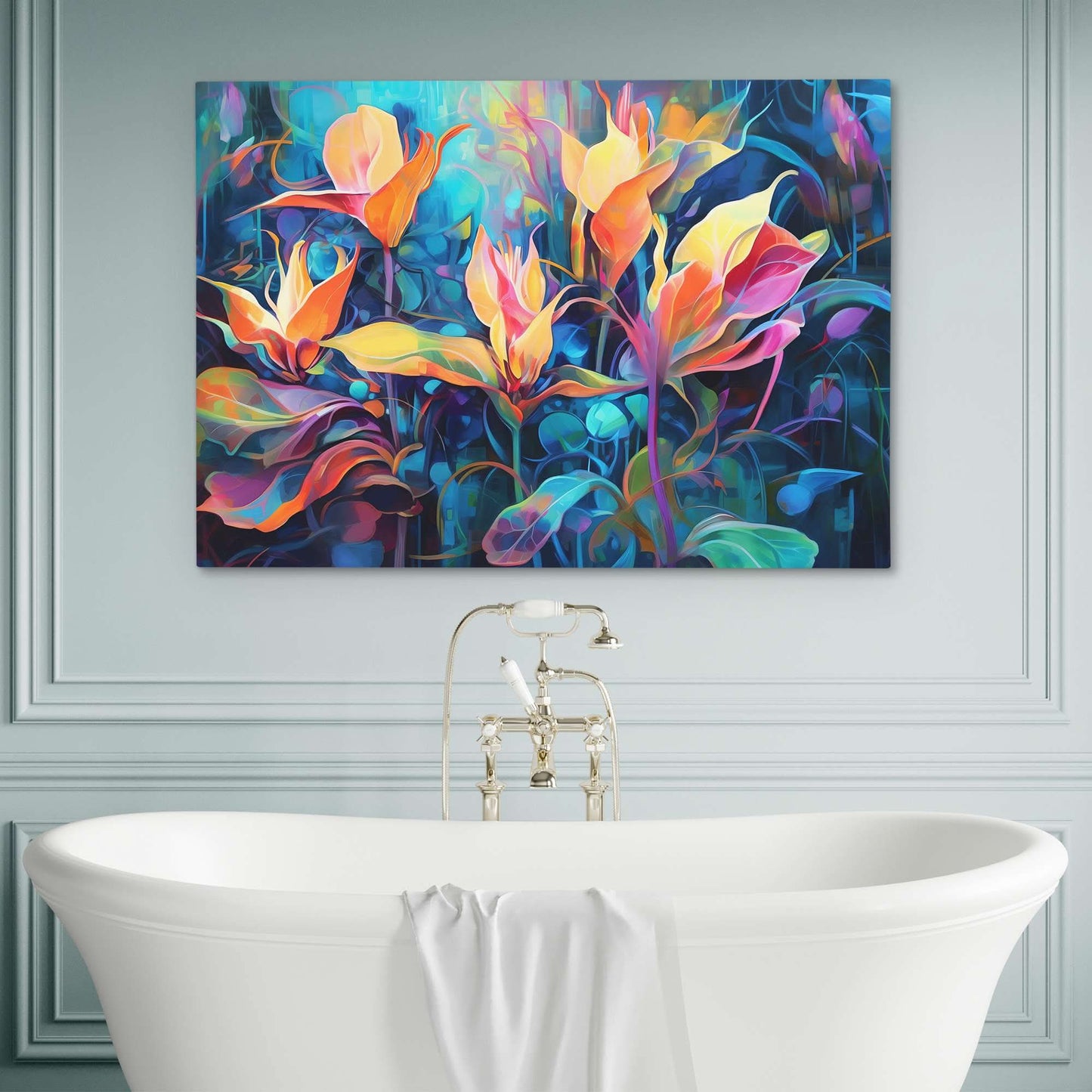 Abstract Blossoms - Flowers Art