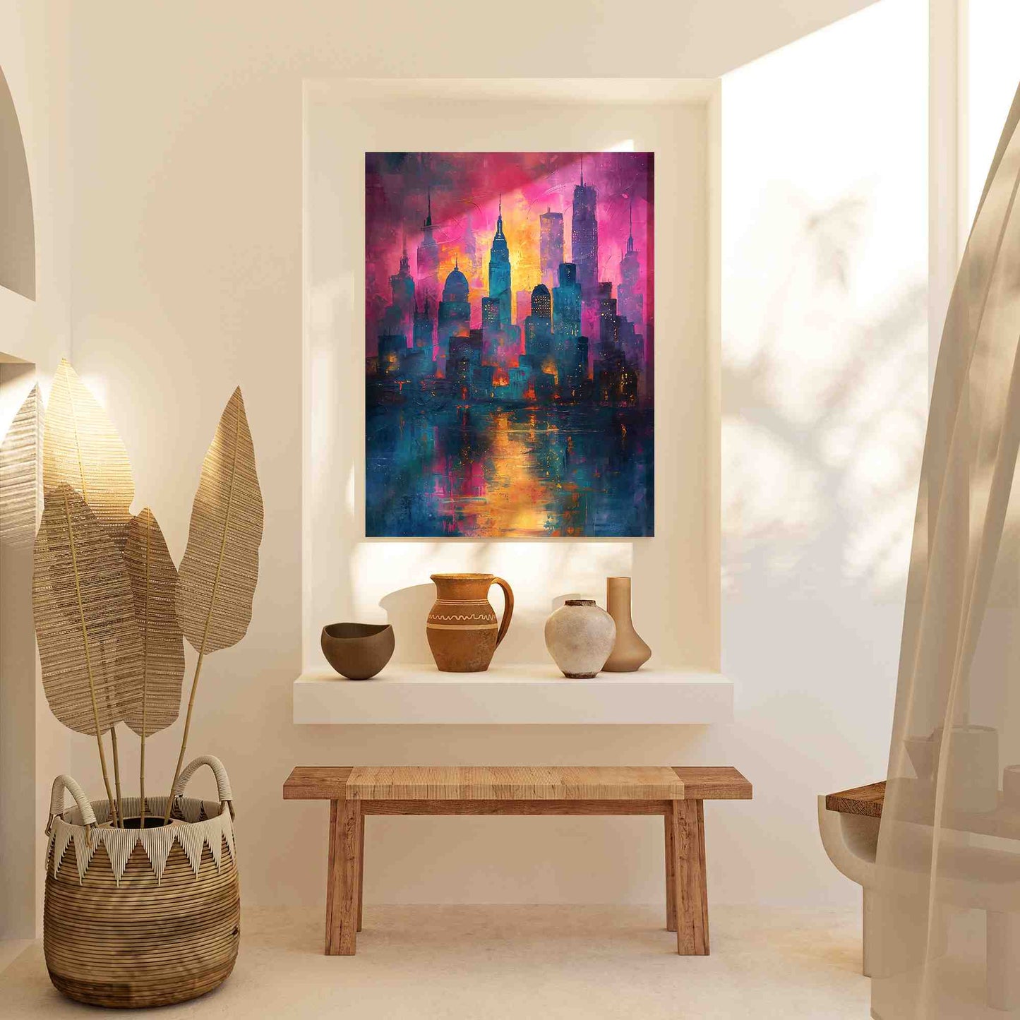 Abstract City - City Art