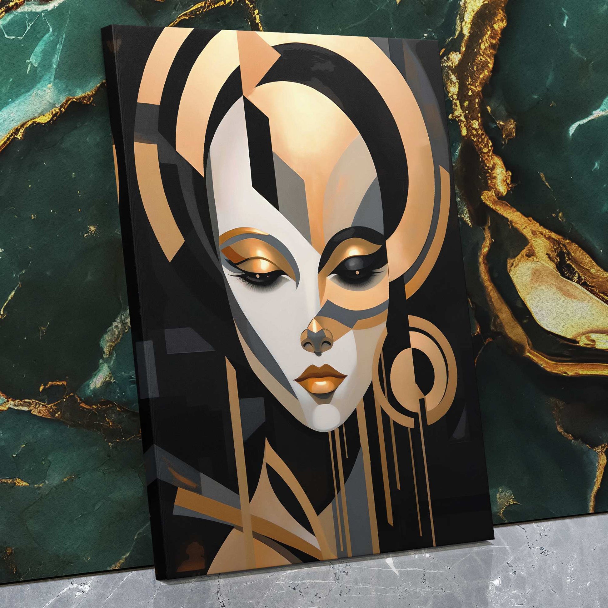 Abstract Diva - Large Abstract Canvas Print