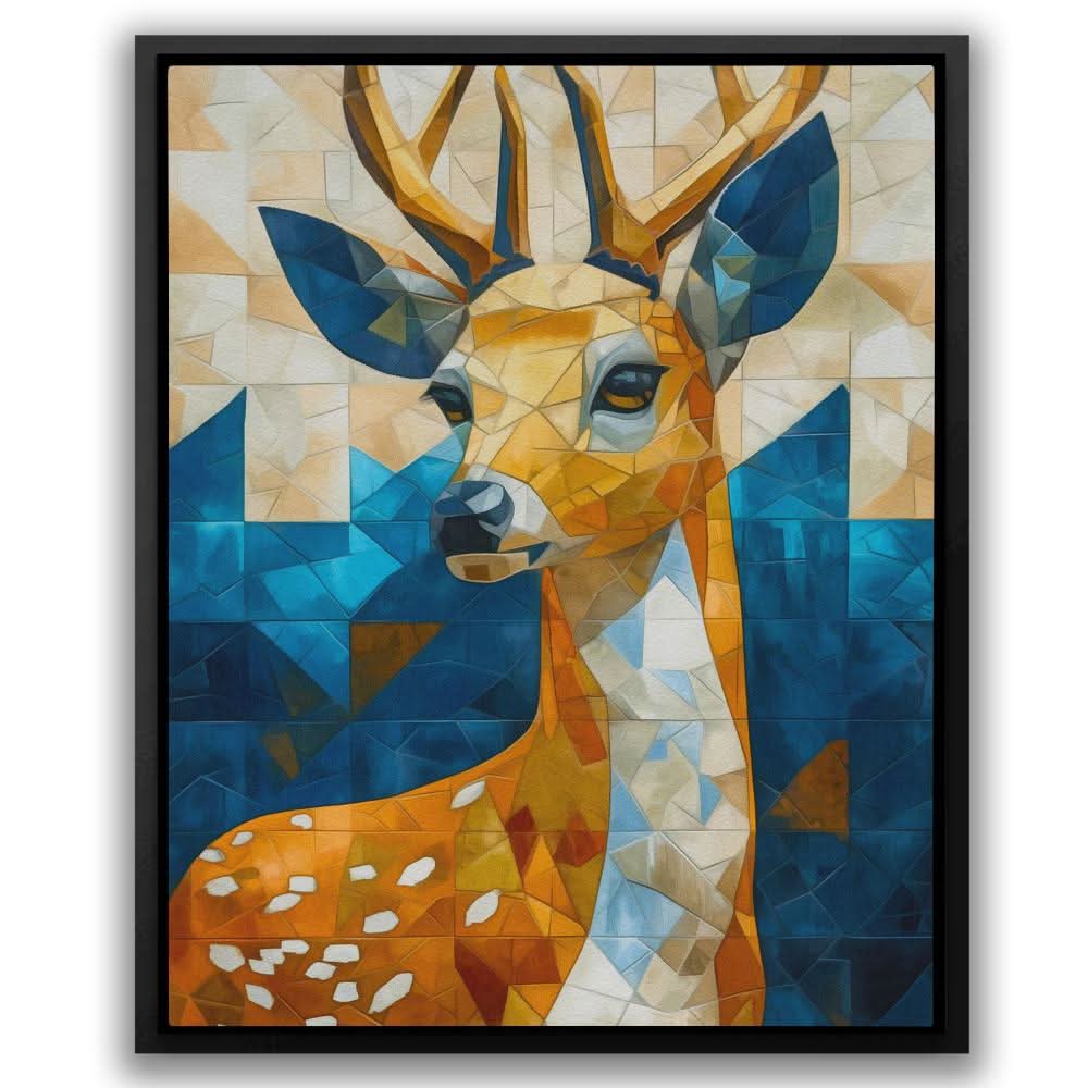 Abstract Doe - Animals Art for Bedroom