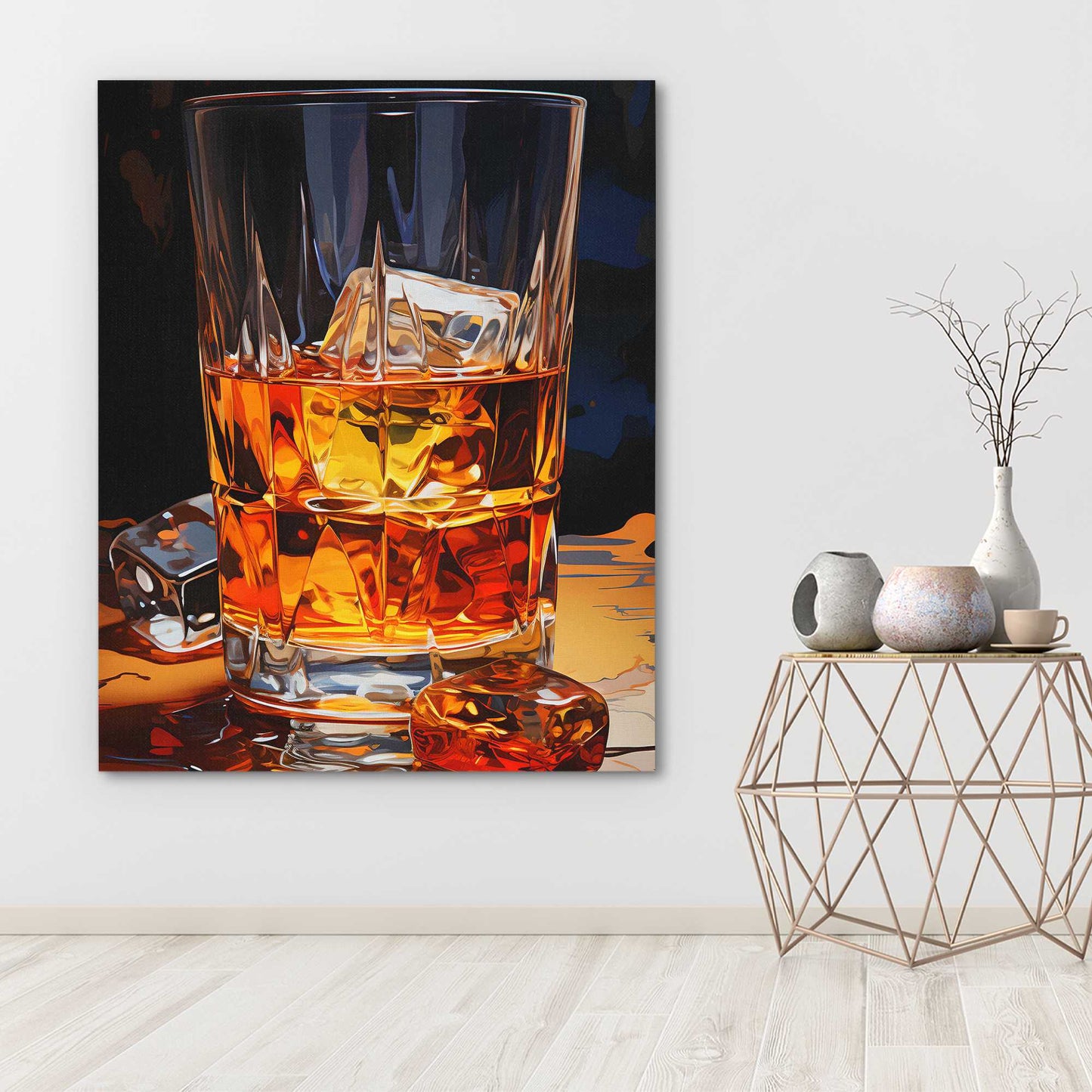 Abstract Spirits - Large Canvas Print