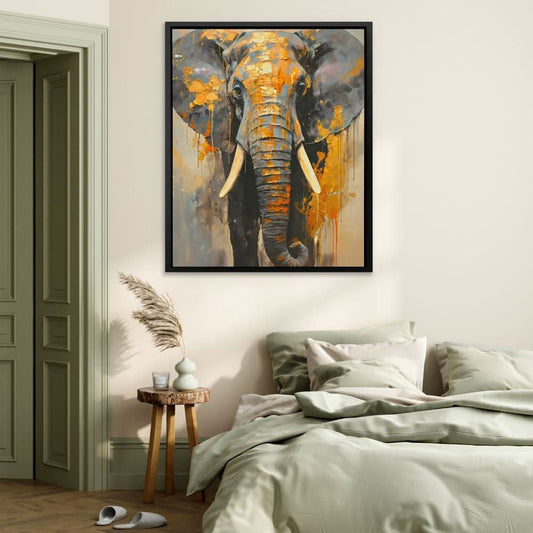 African Giant - Wall Art in Black Frame