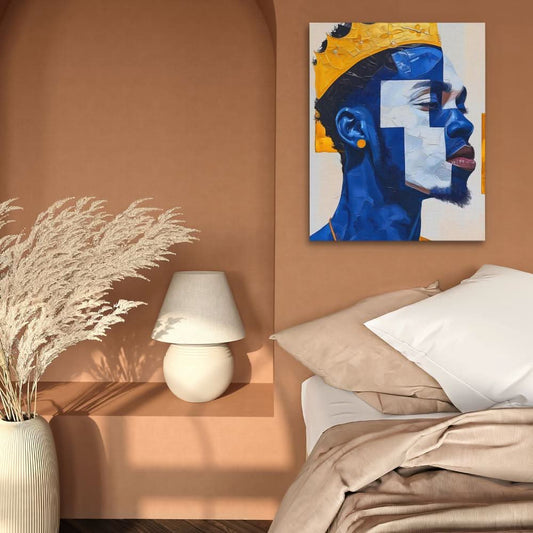 African Royalty - Wall Art in Black Frame