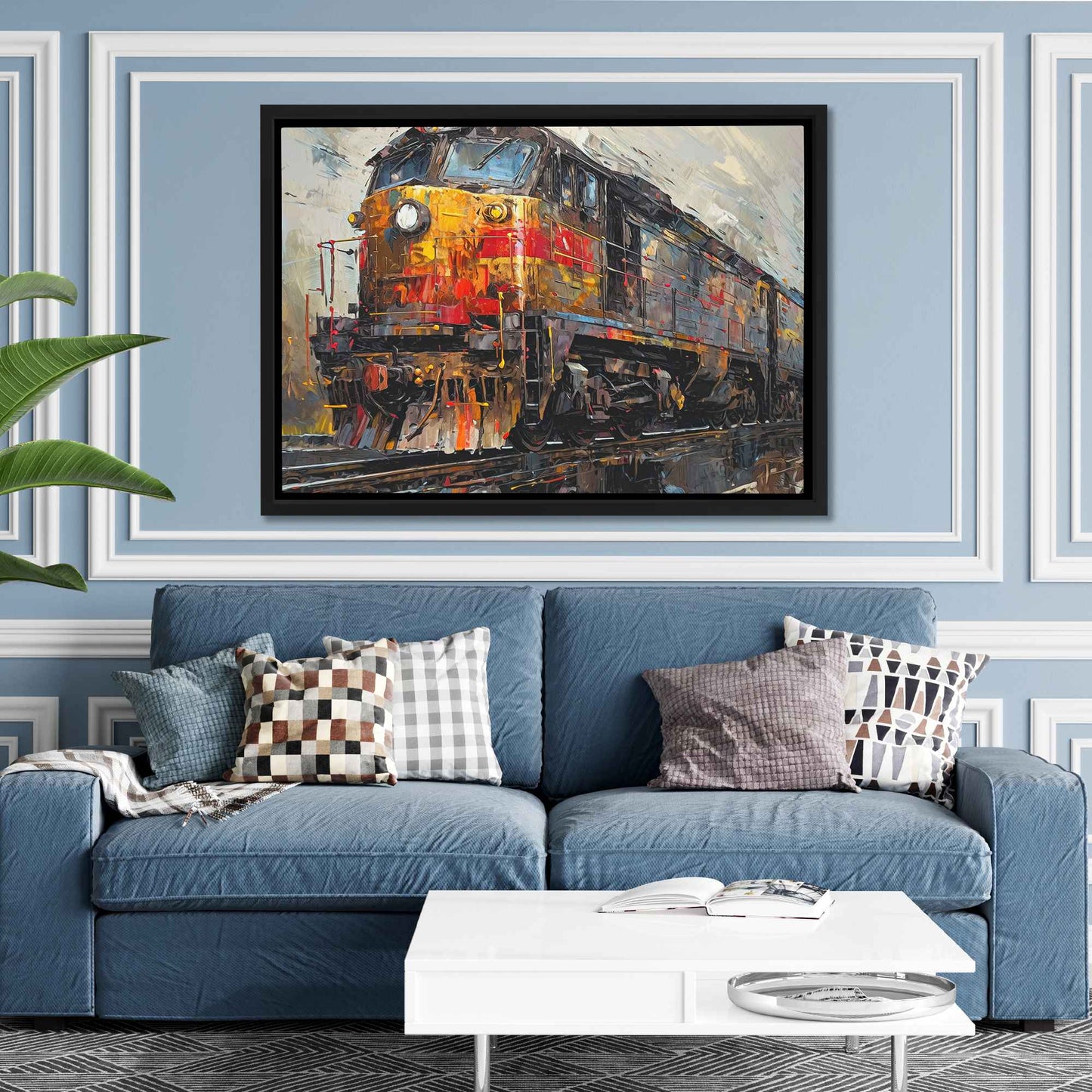 Afternoon Express - Trains Canvas Print