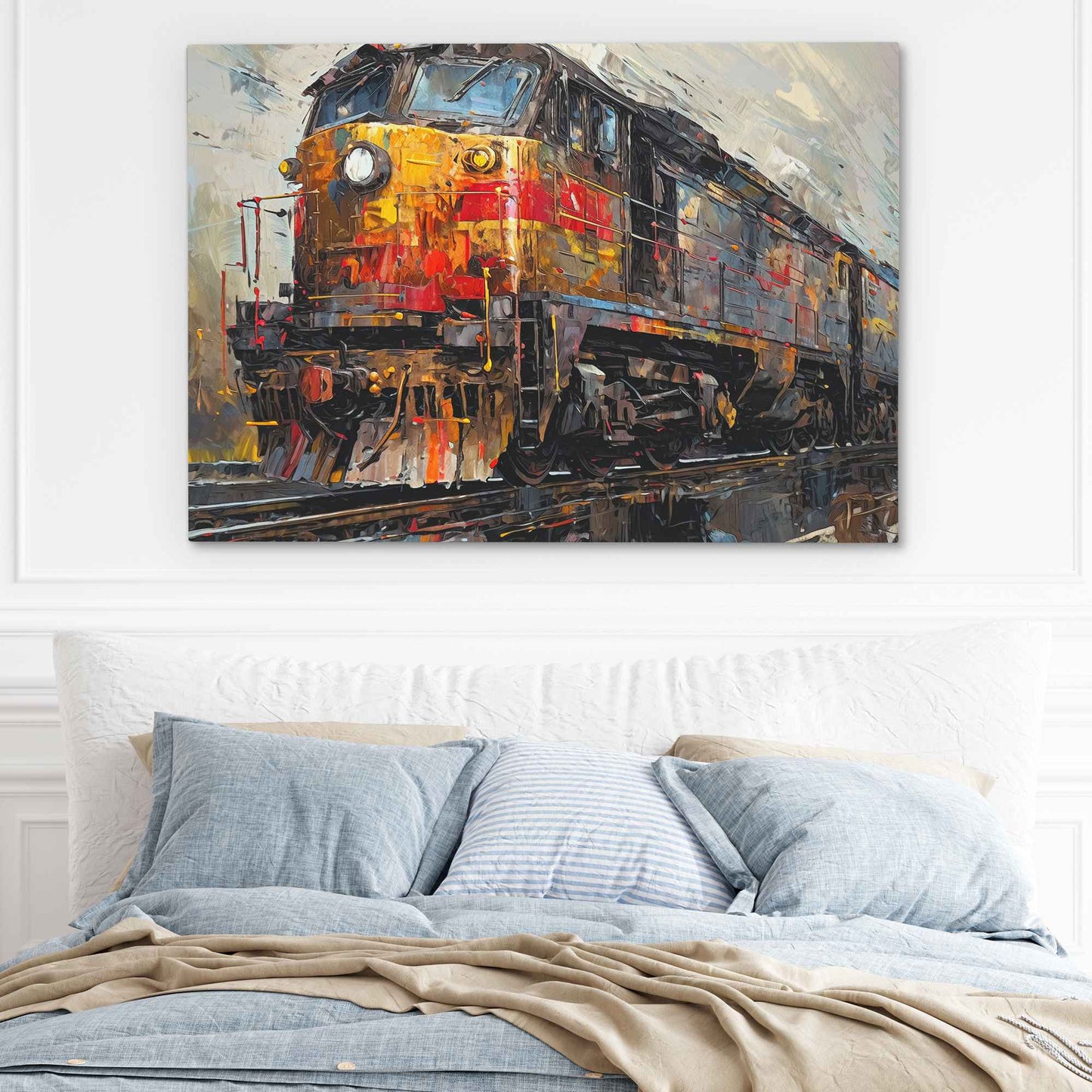 Afternoon Express - Canvas Wall Art