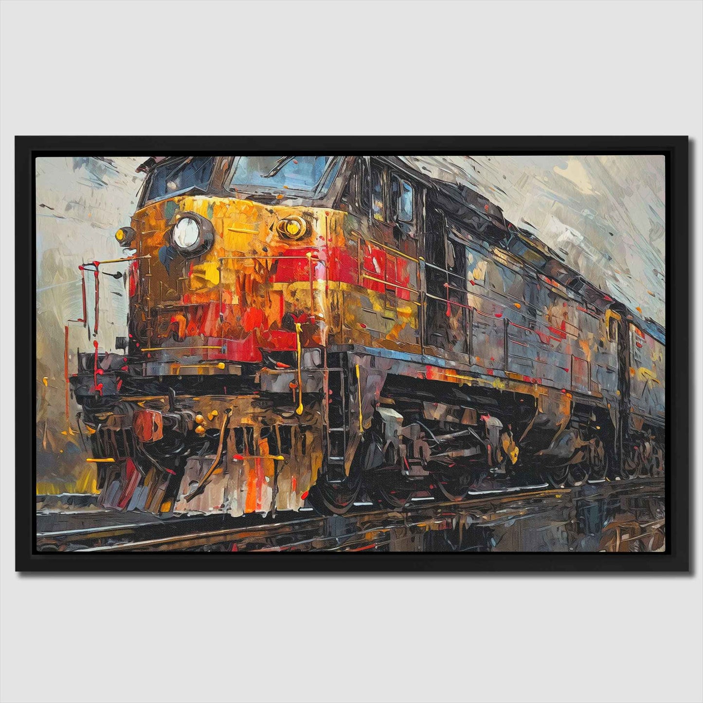 Afternoon Express - Abstract Wall Art Print