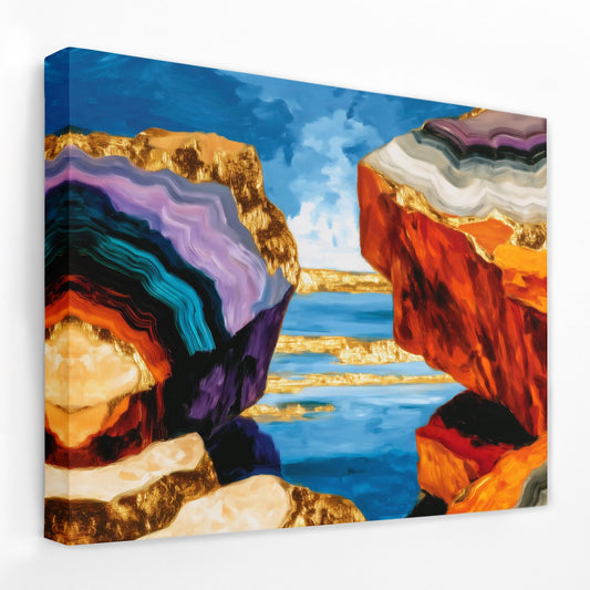 Agate Cliffs Portal - Luxury Wall Art