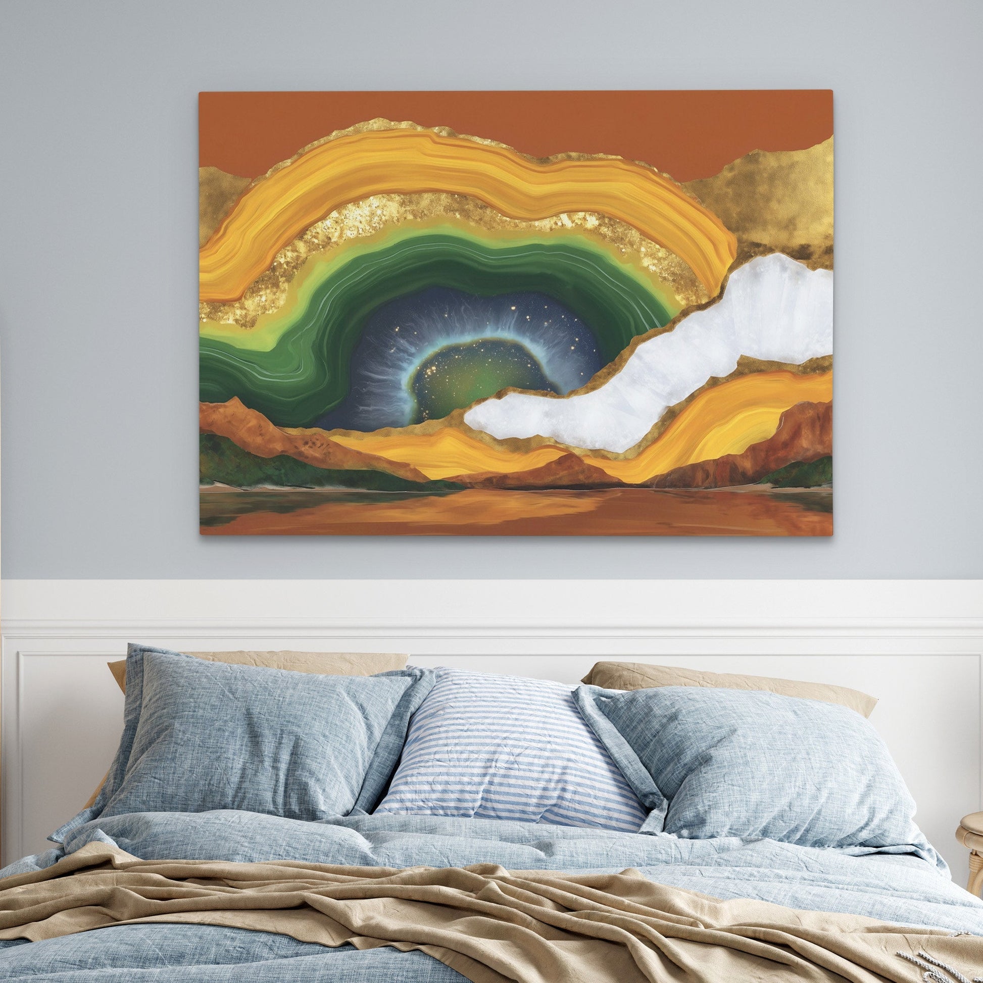 Agates Hidden Chamber - Luxury Wall Art