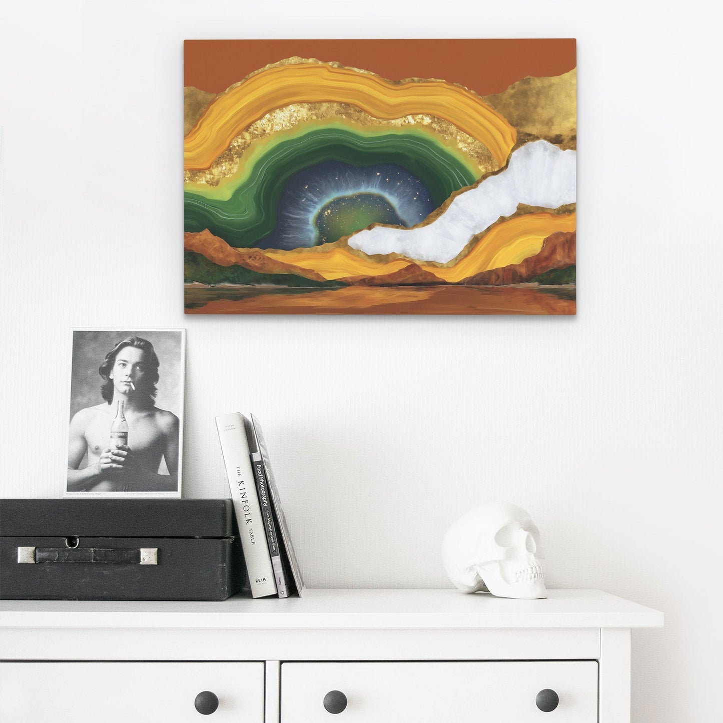 Agates Hidden Chamber - Luxury Wall Art