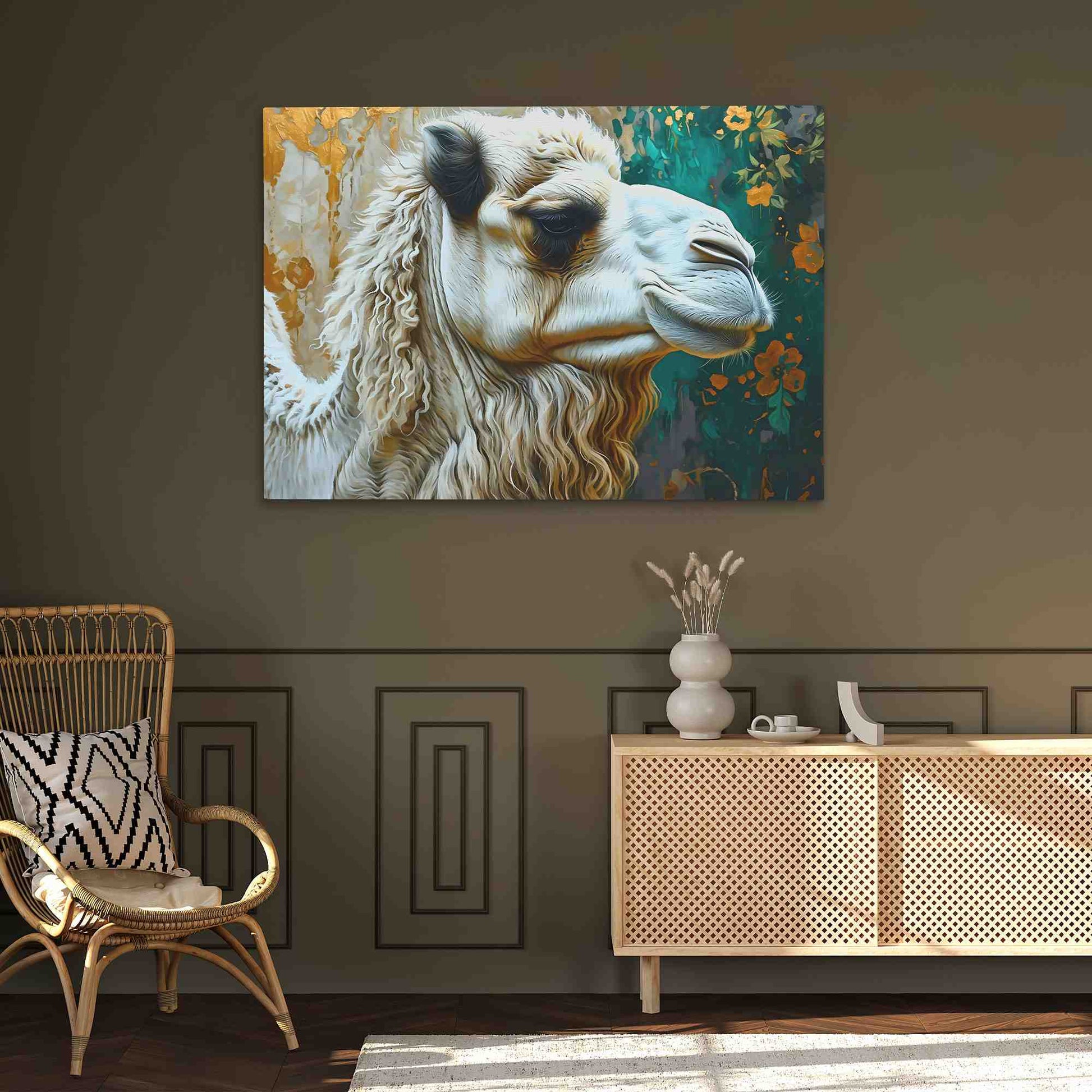Albino Camel - Albino Art for Living Room