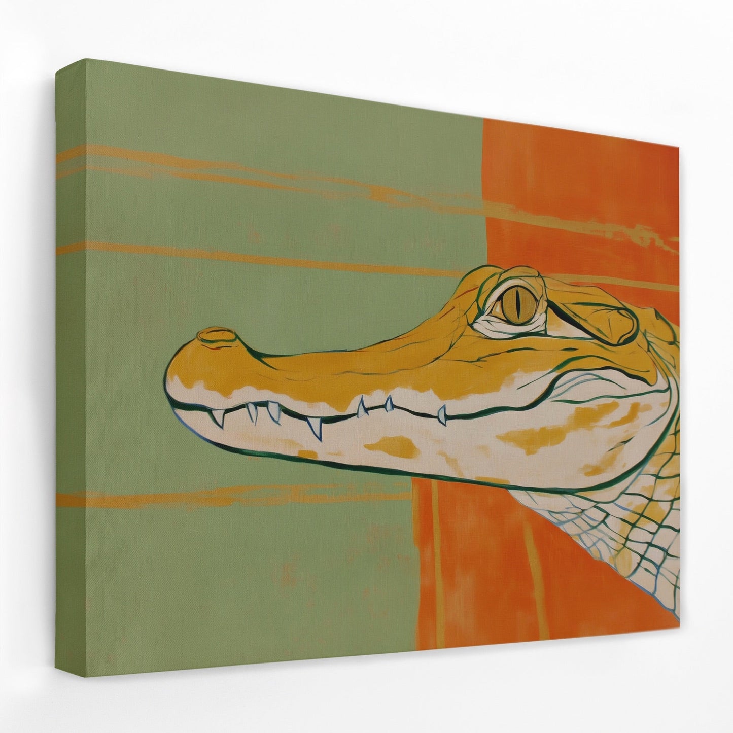 Albino Crocodile Patriot
