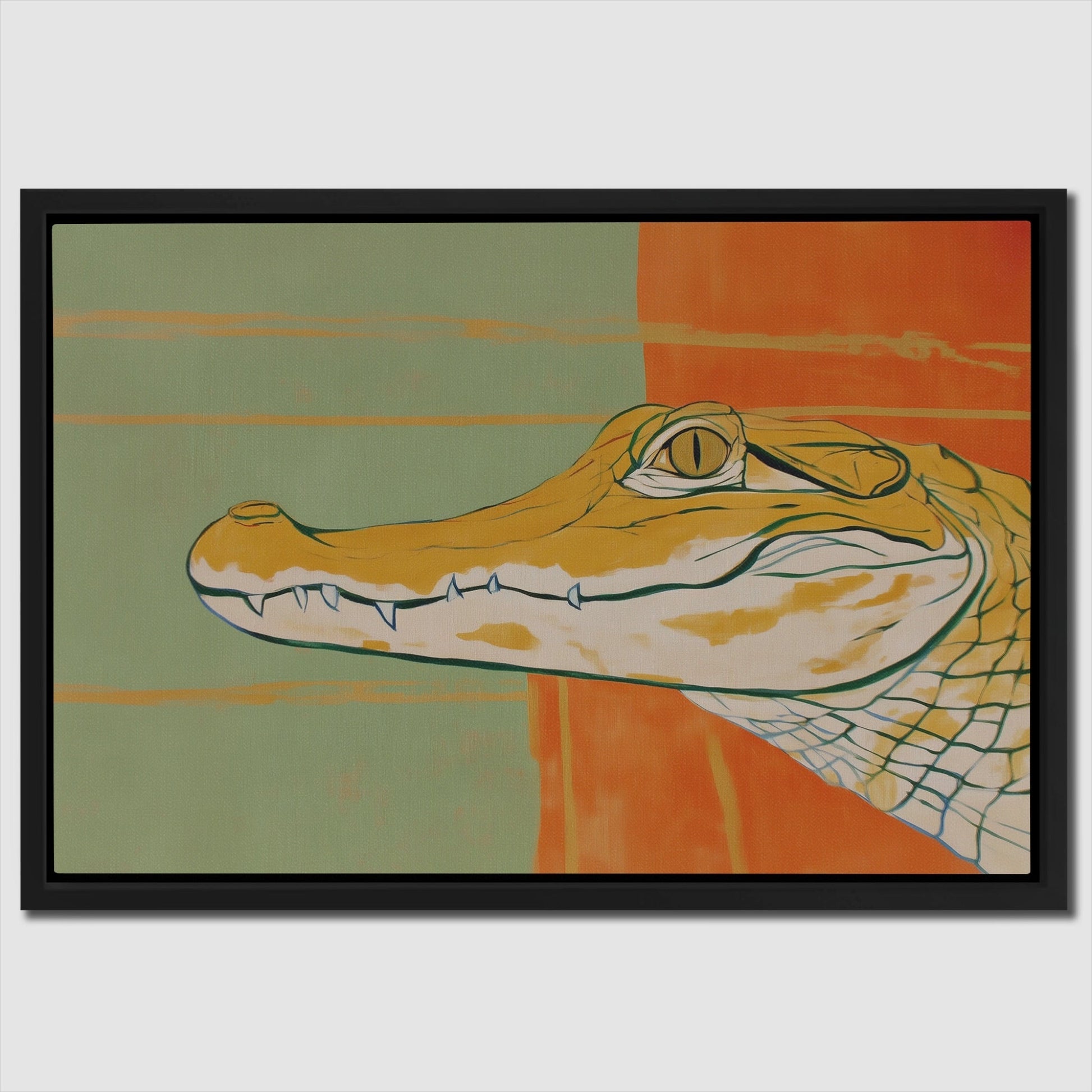 Albino Crocodile Patriot
