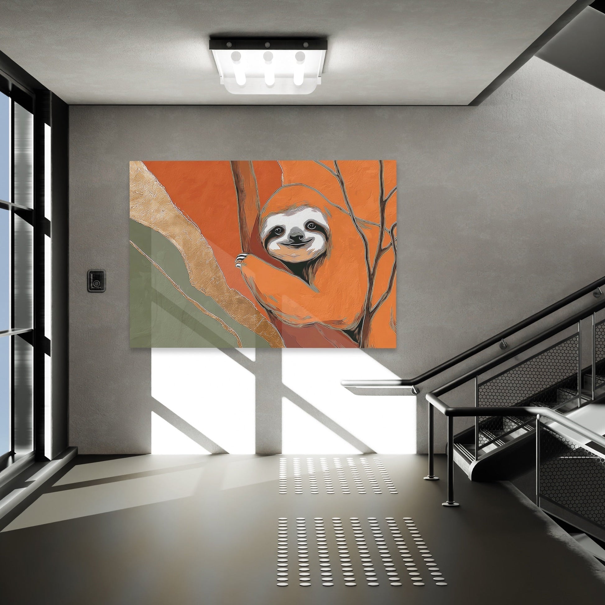 Albino Sloth Amber Wash