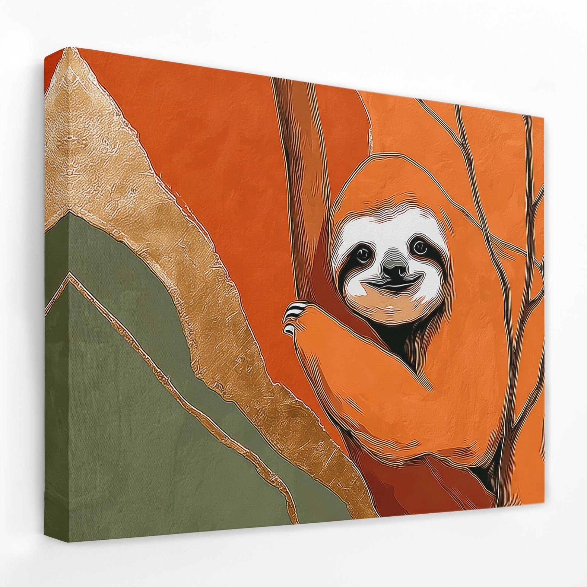 Albino Sloth Amber Wash