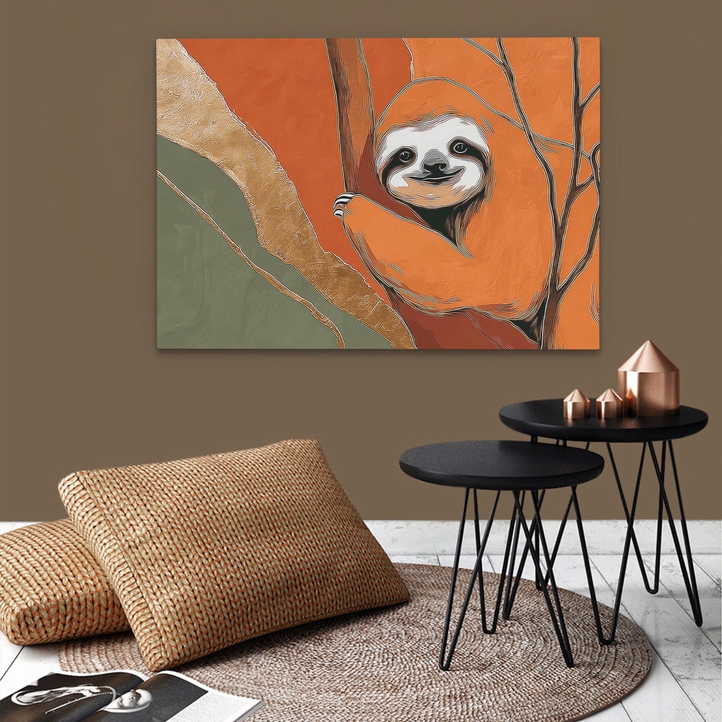 Albino Sloth Amber Wash