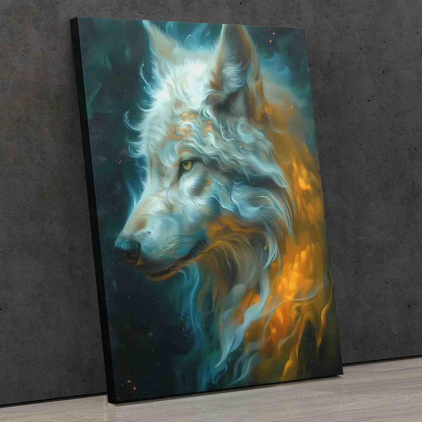 Albino Wolf - Albino Art for Bedroom
