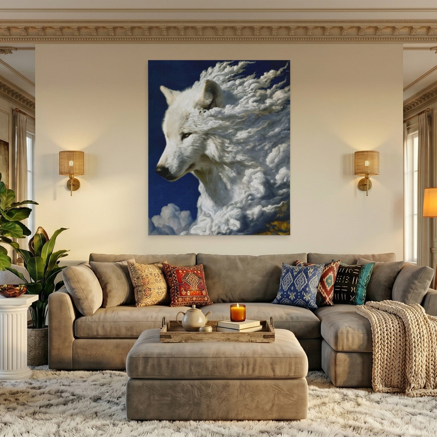 Albino Wolf Cloud
