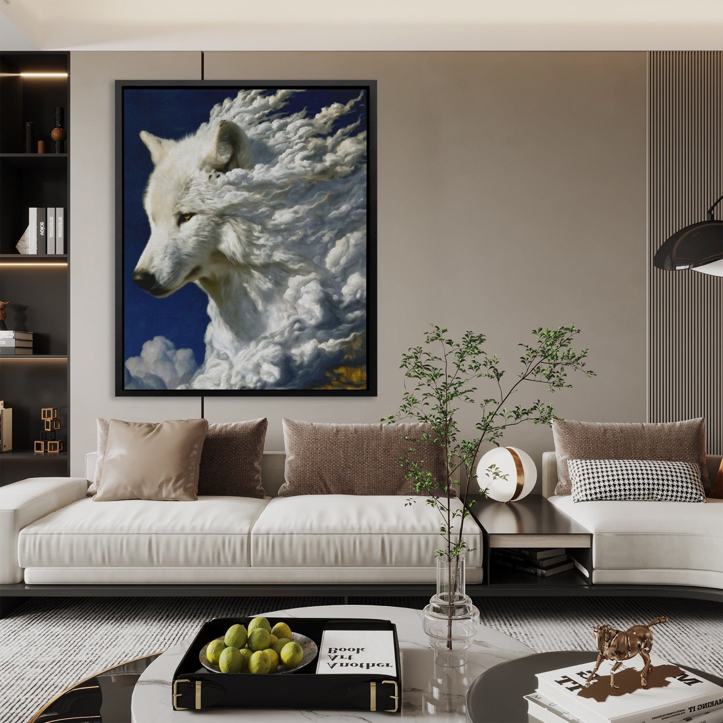 Albino Wolf Cloud