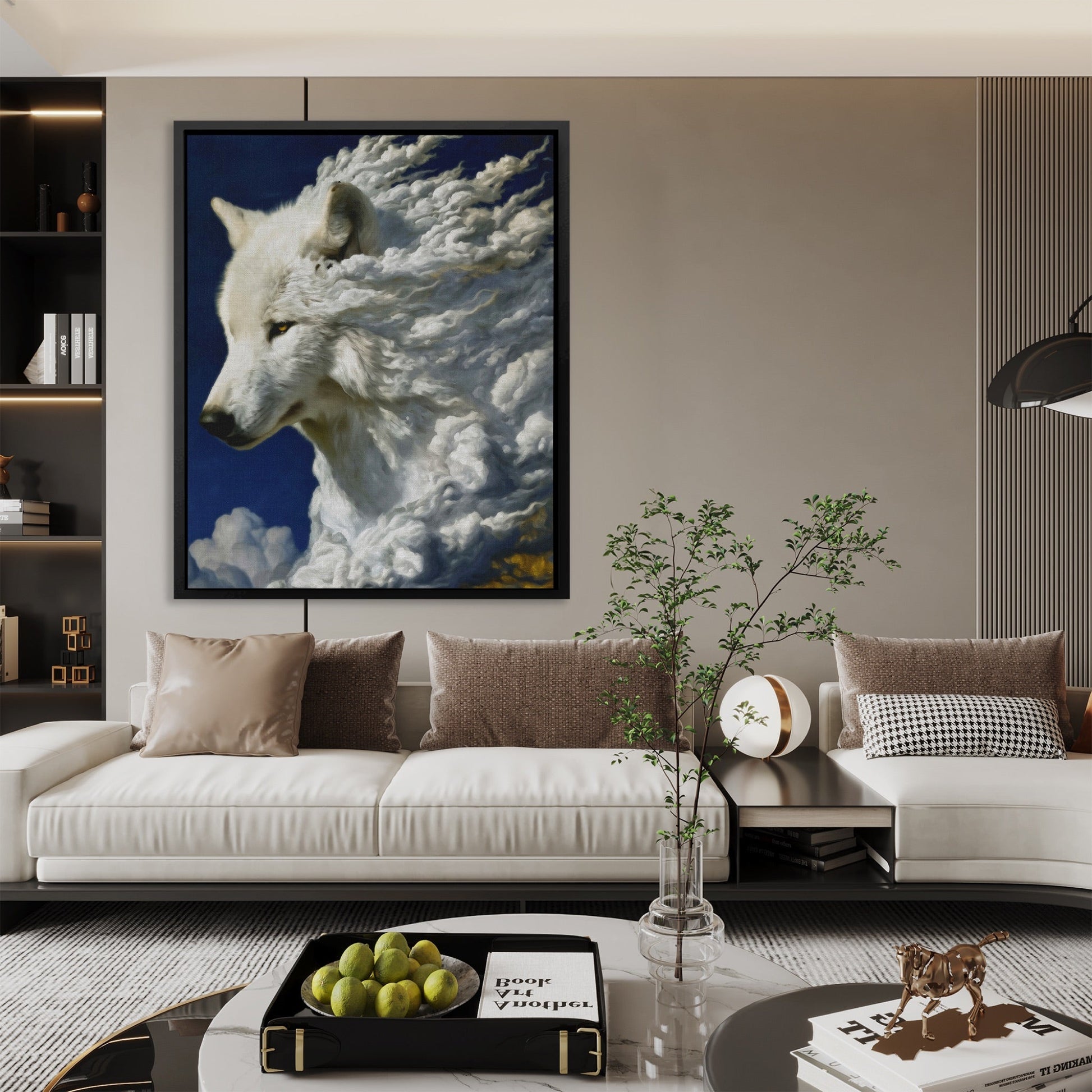 Albino Wolf Cloud