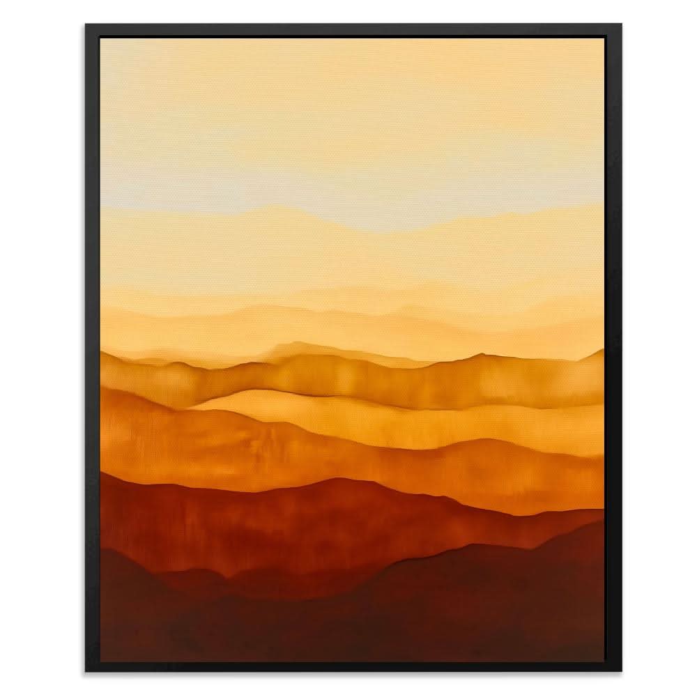Amber Dunes - Landscapes Art for Bedroom