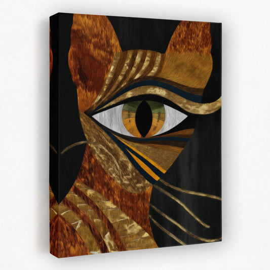 Amber Eye Oracle - Luxury Wall Art