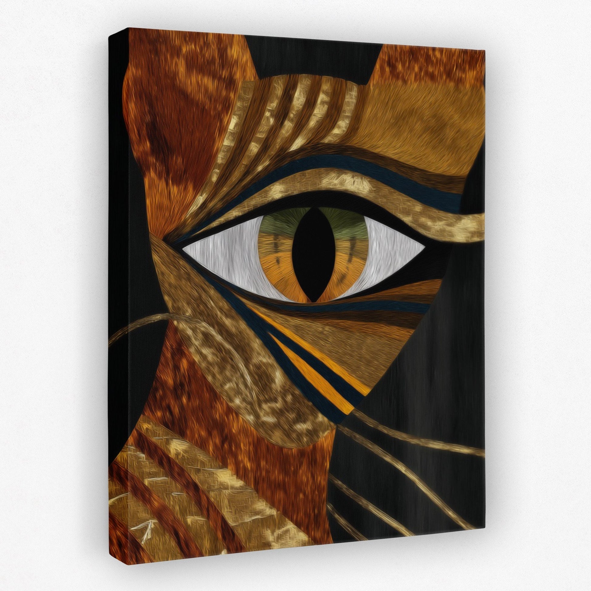 Amber Eye Oracle - Luxury Wall Art