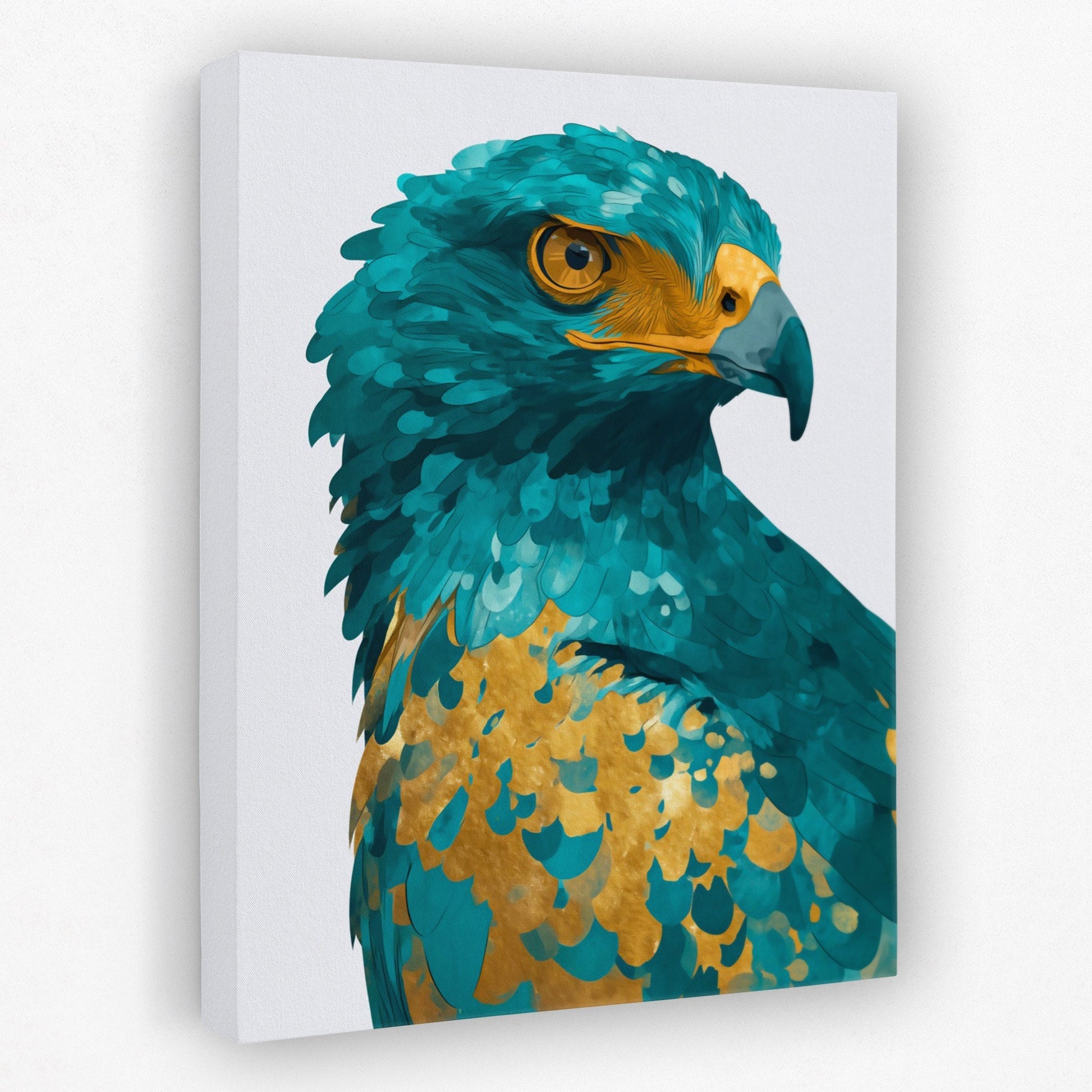 Amber Sovereignty - Luxury Wall Art