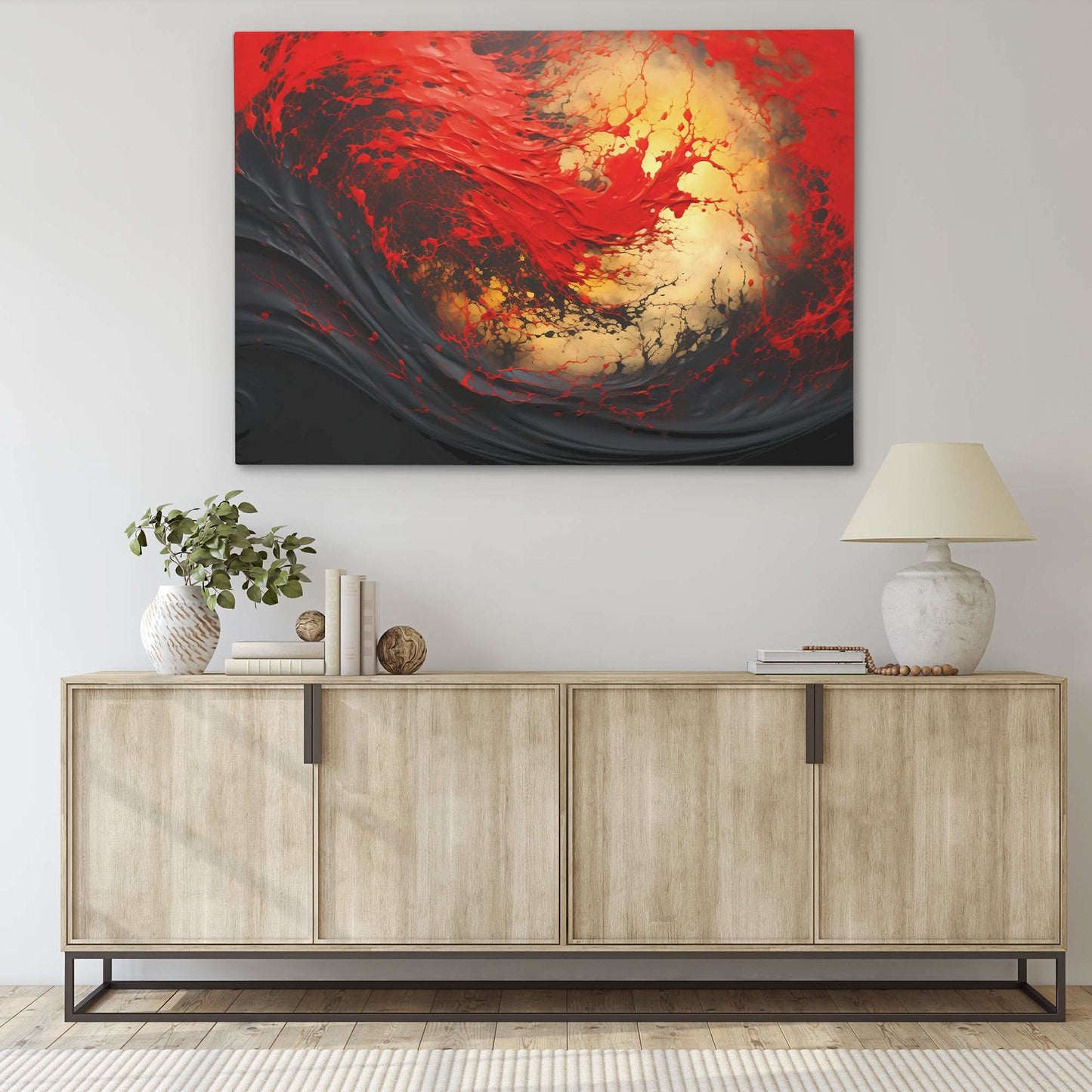 Amber Sunset - Wall Art Print