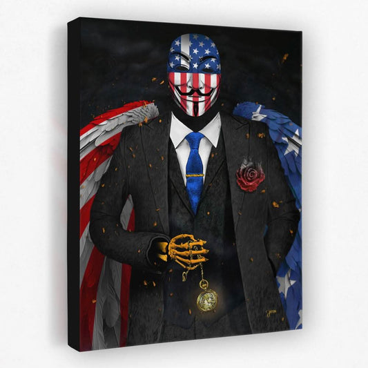 American Anonymous - America Canvas Wall Art