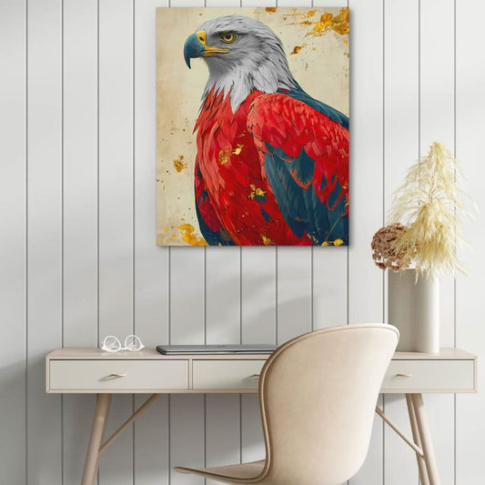 American Hero - Wall Art in Black Frame