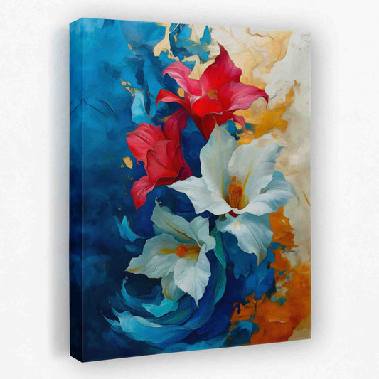 American Lily - Floral Canvas Wall Art