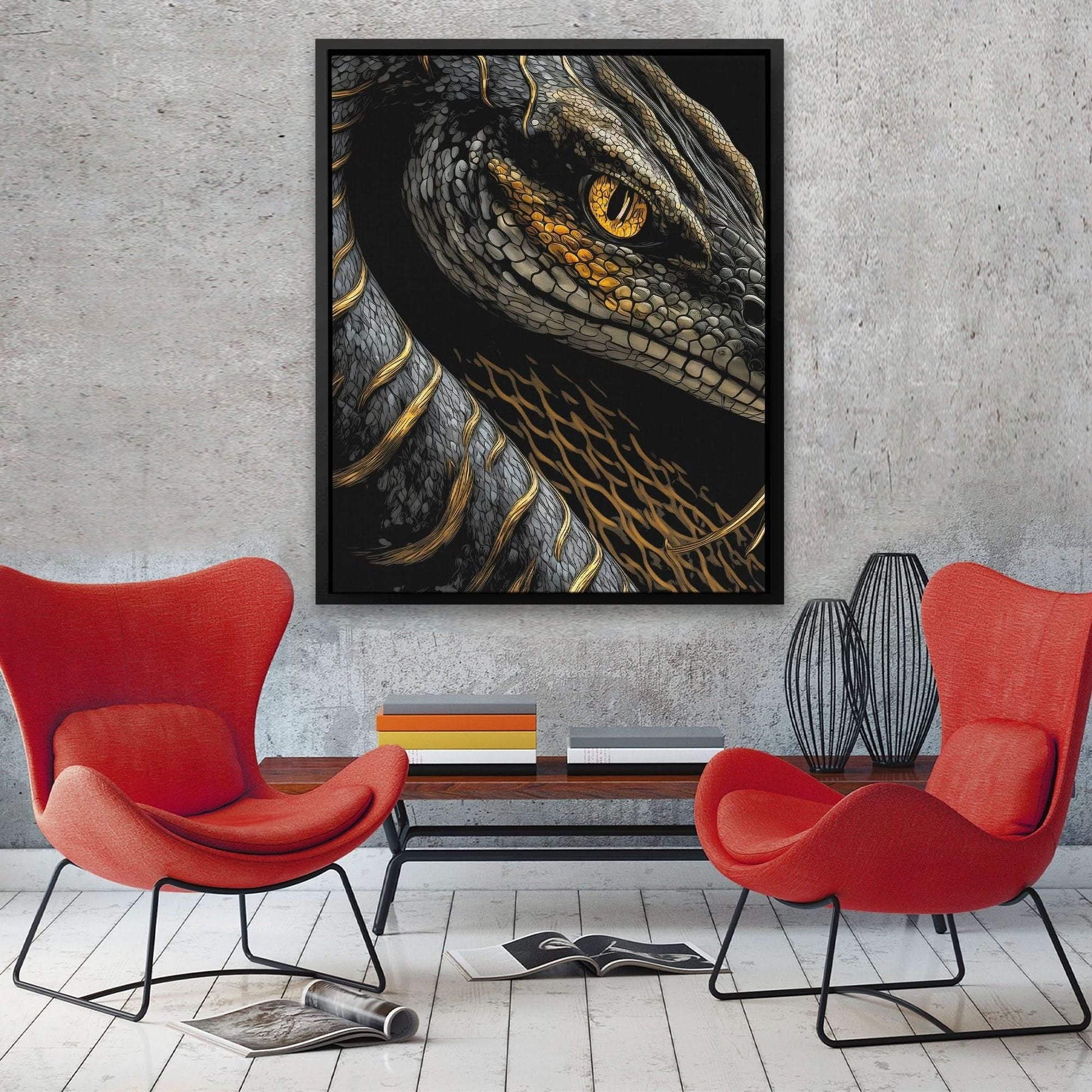 Anaconda - Large Canvas Print