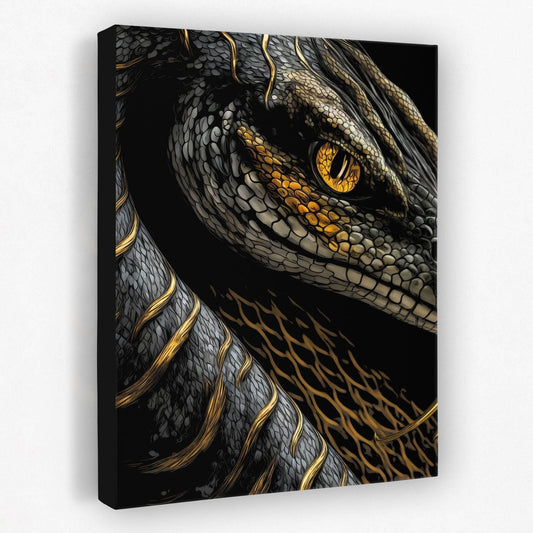 Anaconda - Animals Canvas Wall Art