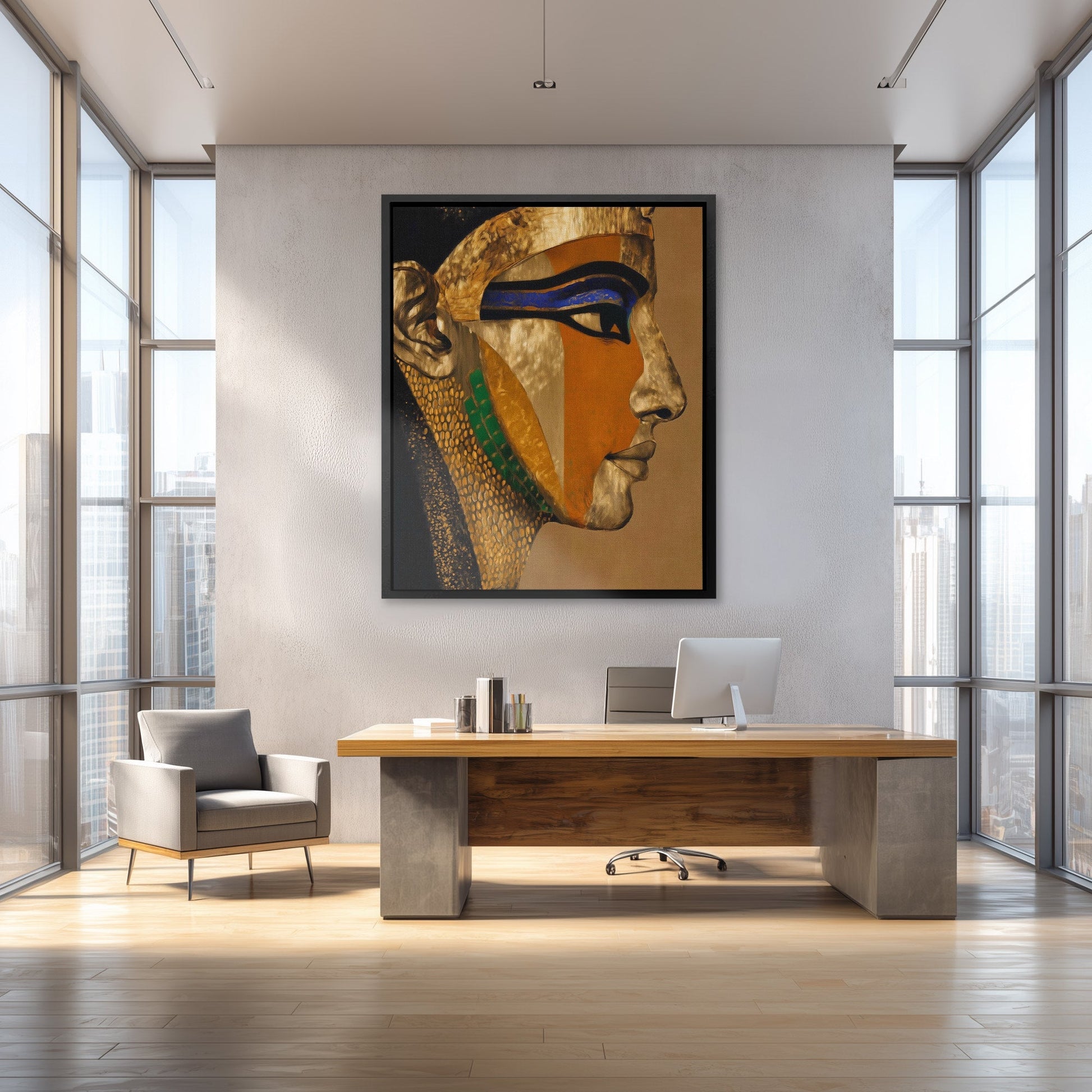 Ancient Cobra Crown - Luxury Wall Art