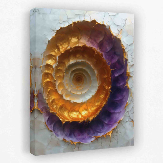 Ancient Fossil - Fossil Canvas Wall Art