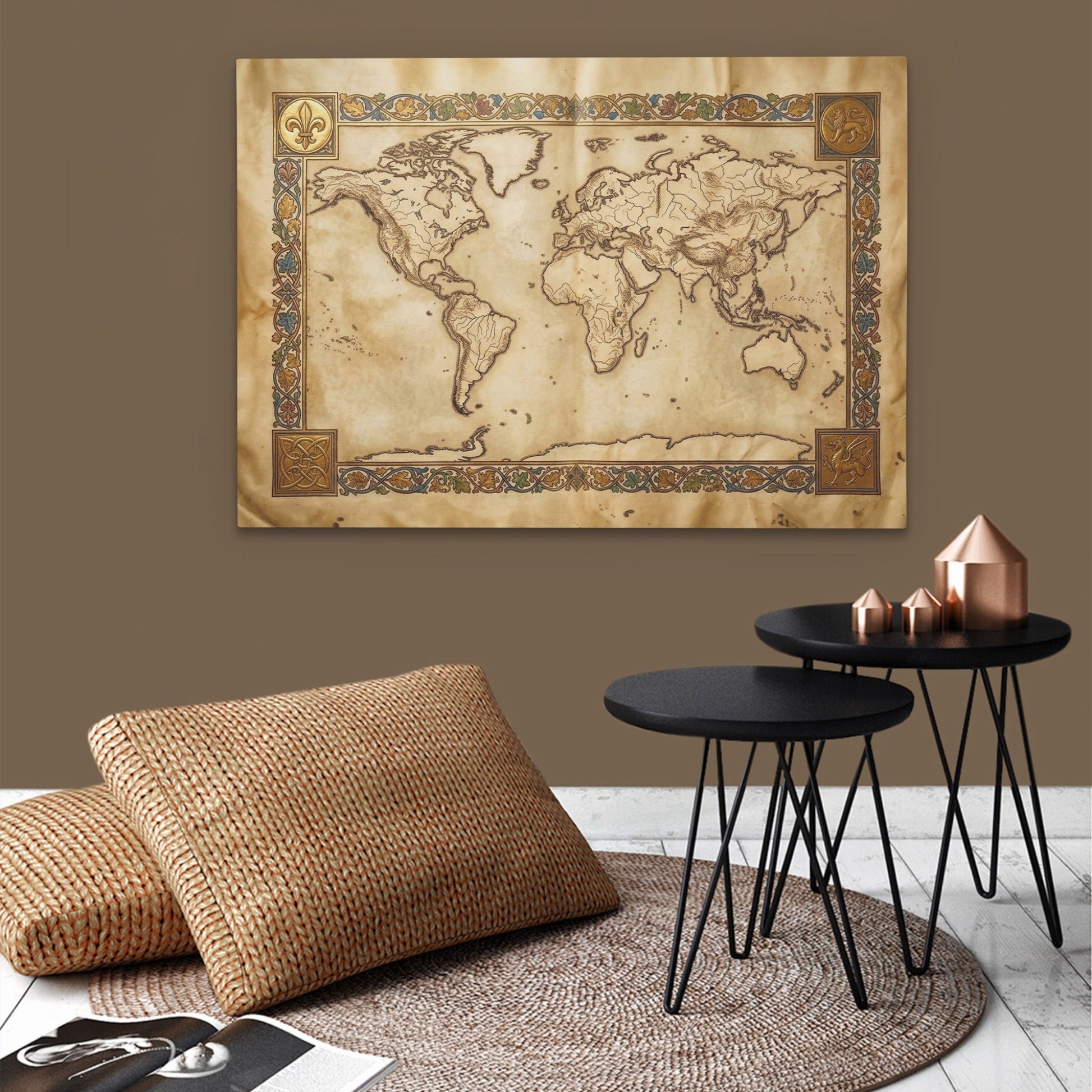 Ancient Globe Illuminated