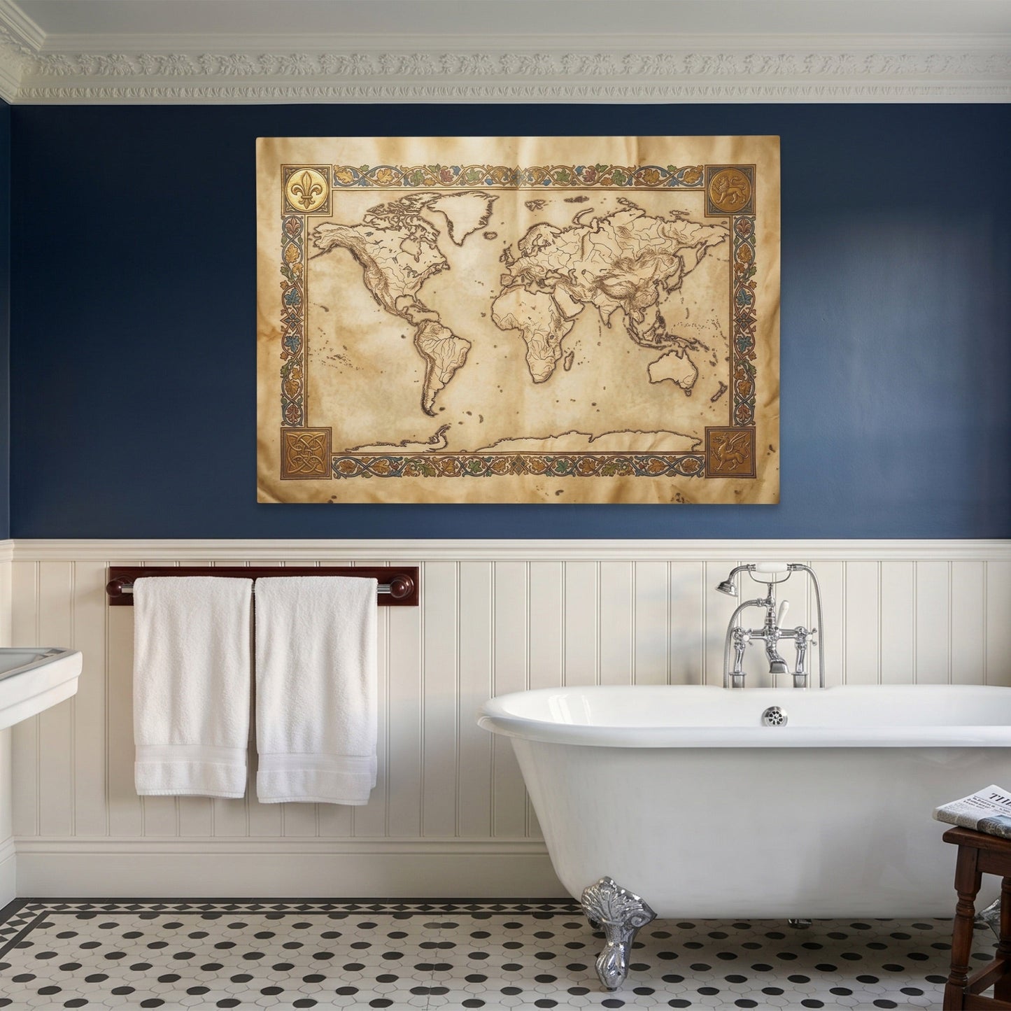 Ancient Globe Illuminated