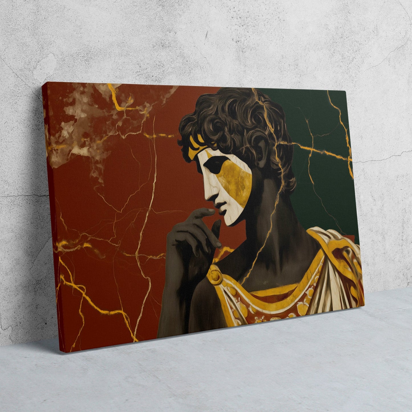 Ancient Thinker Portrait - Luxury Wall Art