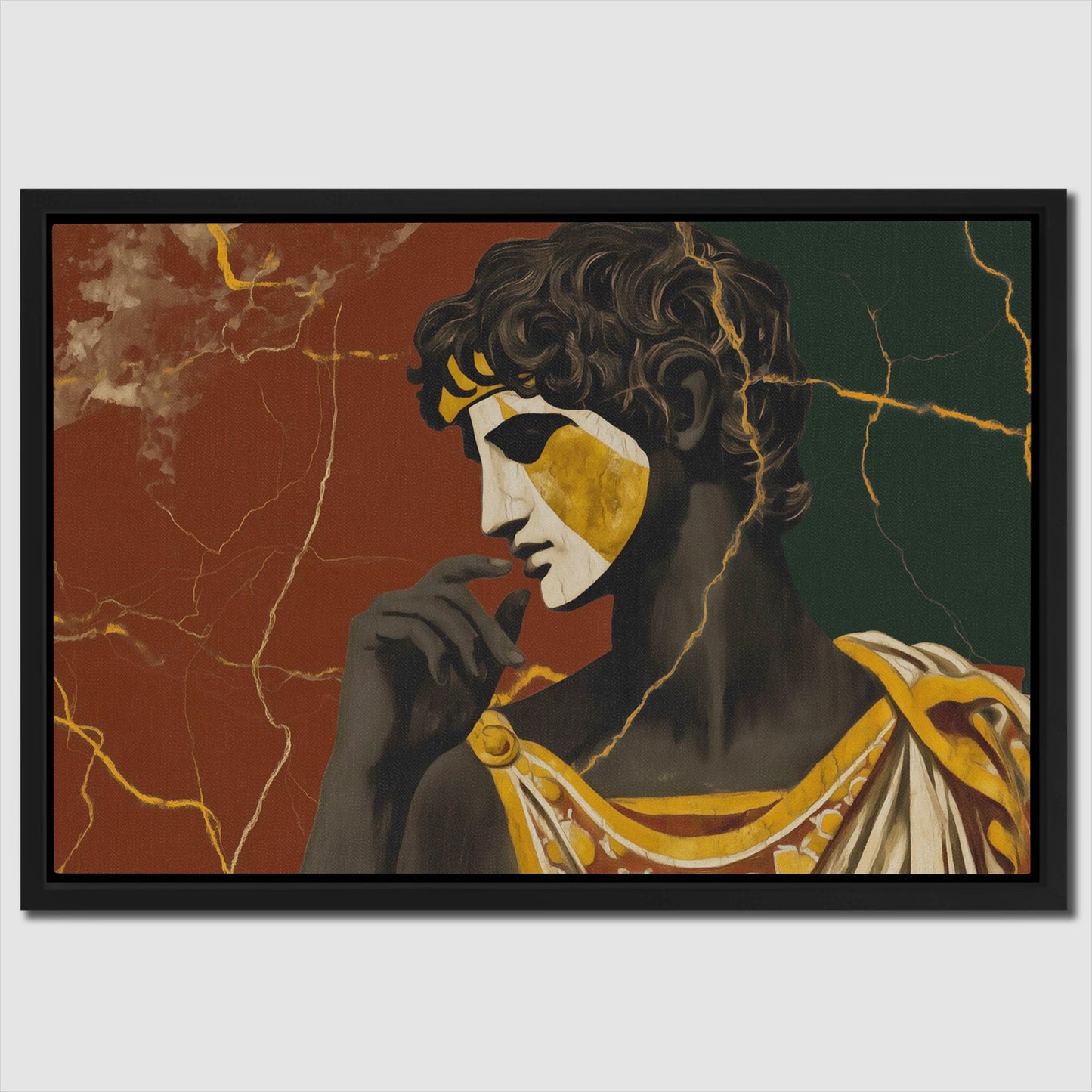Ancient Thinker Portrait - Luxury Wall Art