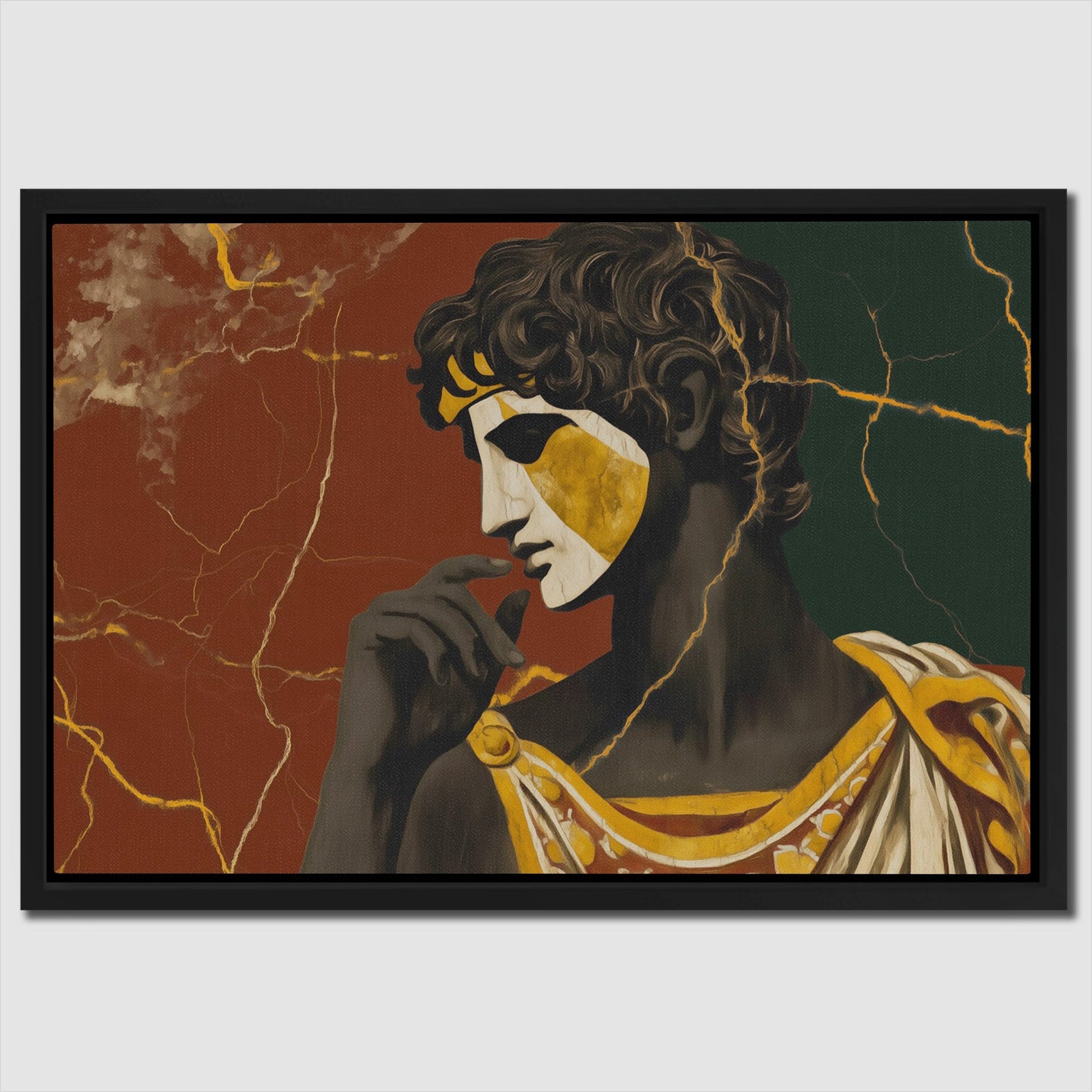 Ancient Thinker Portrait - Luxury Wall Art