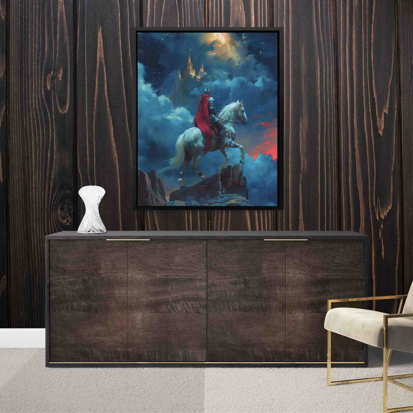 Ancient Warrior - Large Fantasy Canvas Print