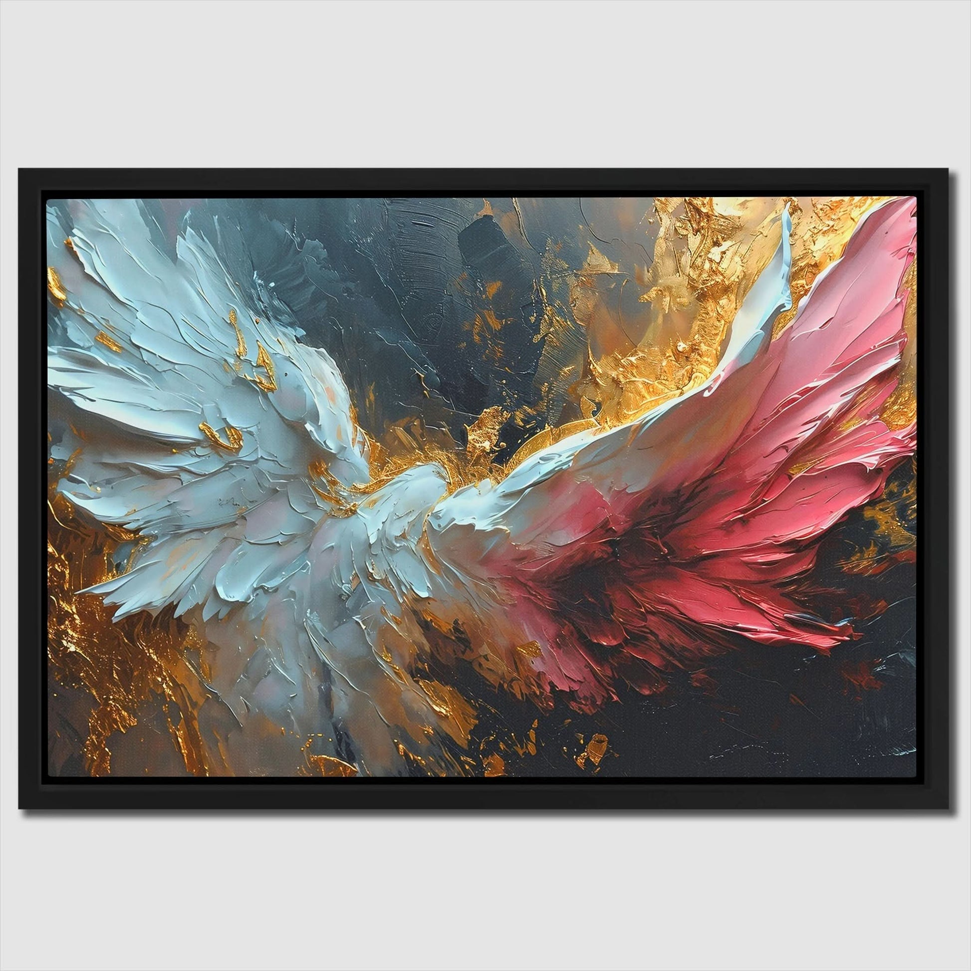 Angelic Wings - Large Canvas Print