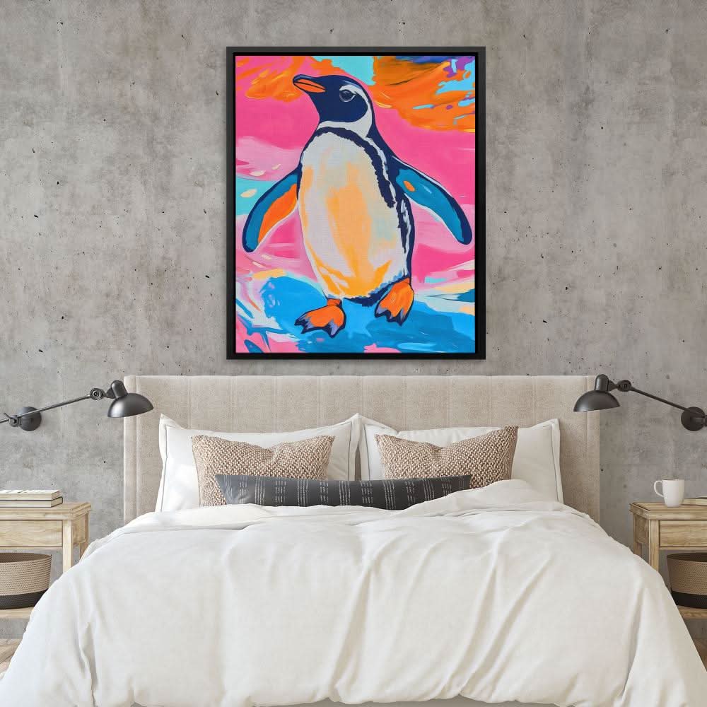 Antarctic Color Pop - Animals Art for Bedroom
