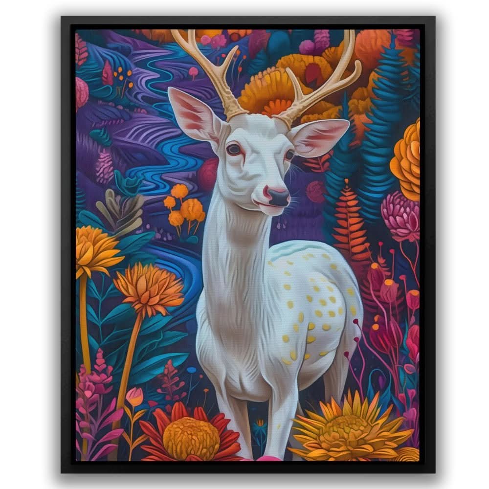 Antler Arch - Large Fantasy Canvas Print