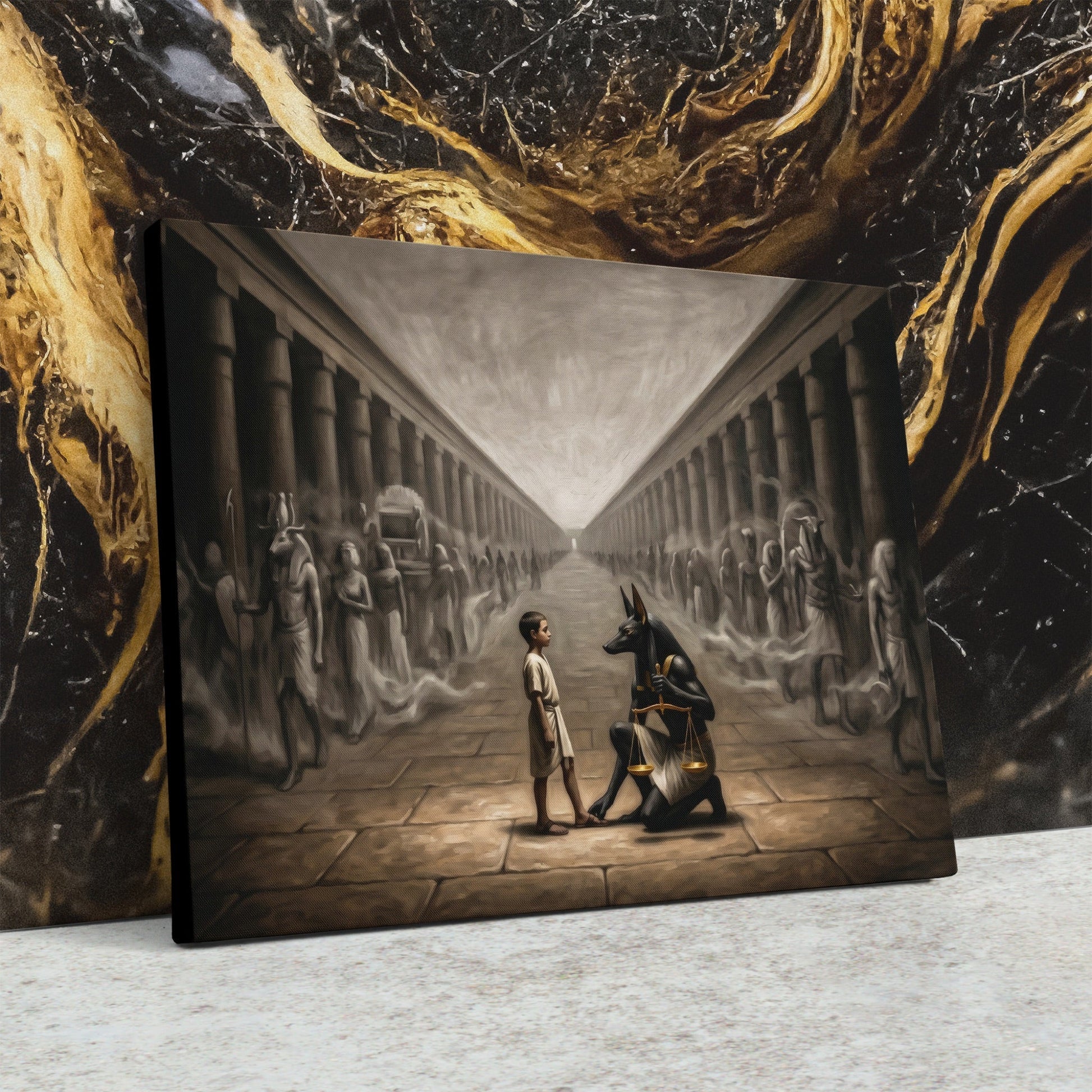 Anubis Columned Procession
