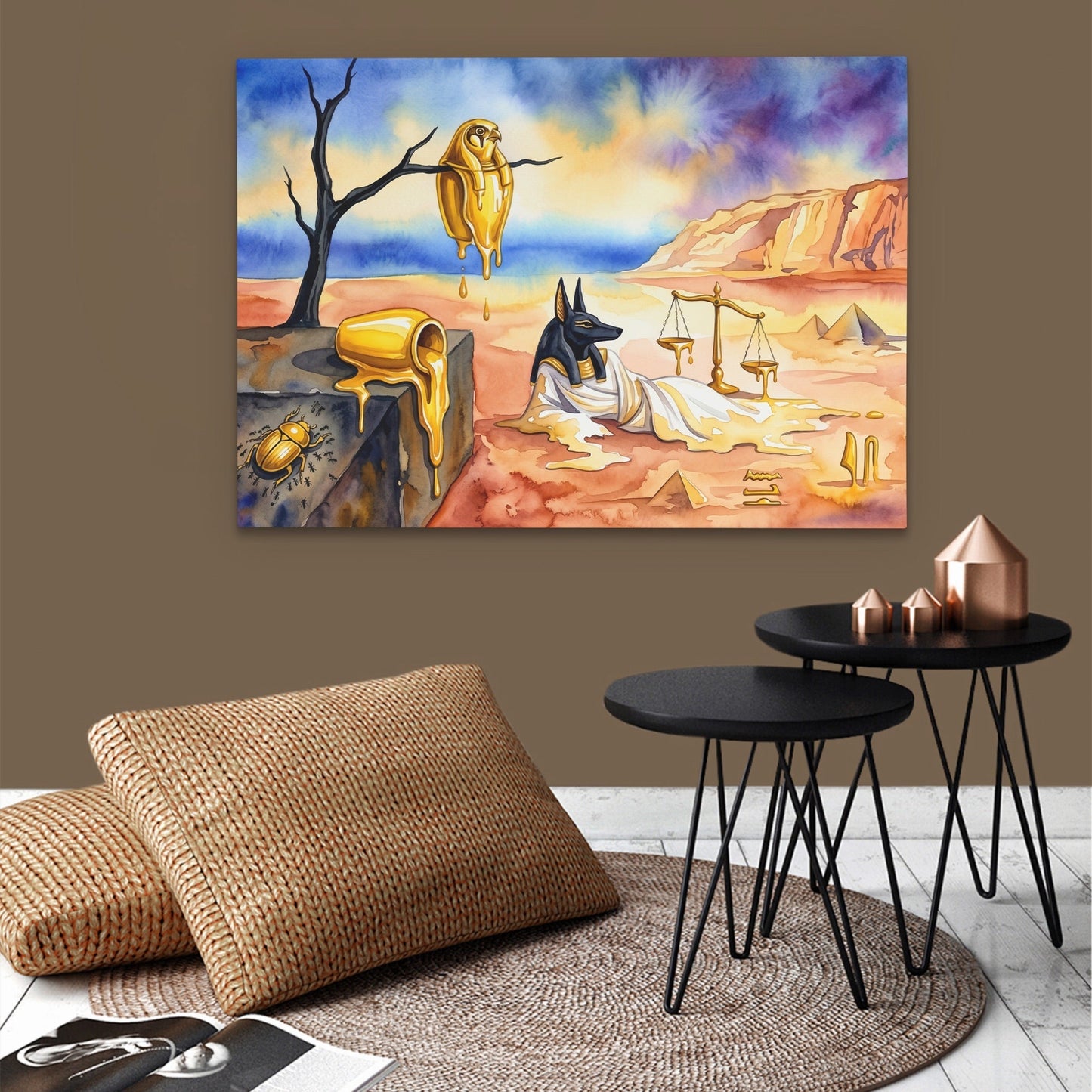 Anubis Melting Desert